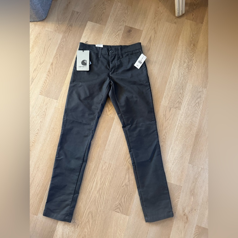 Carhartt Charcoal Straight Leg Pants